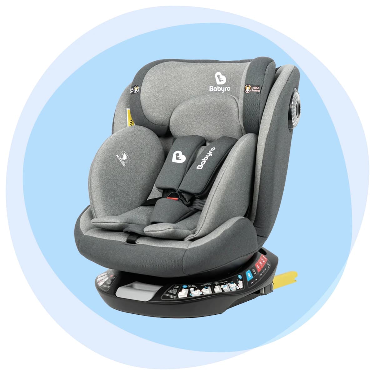 Ghế ô tô trẻ em Babyro SpinSafe