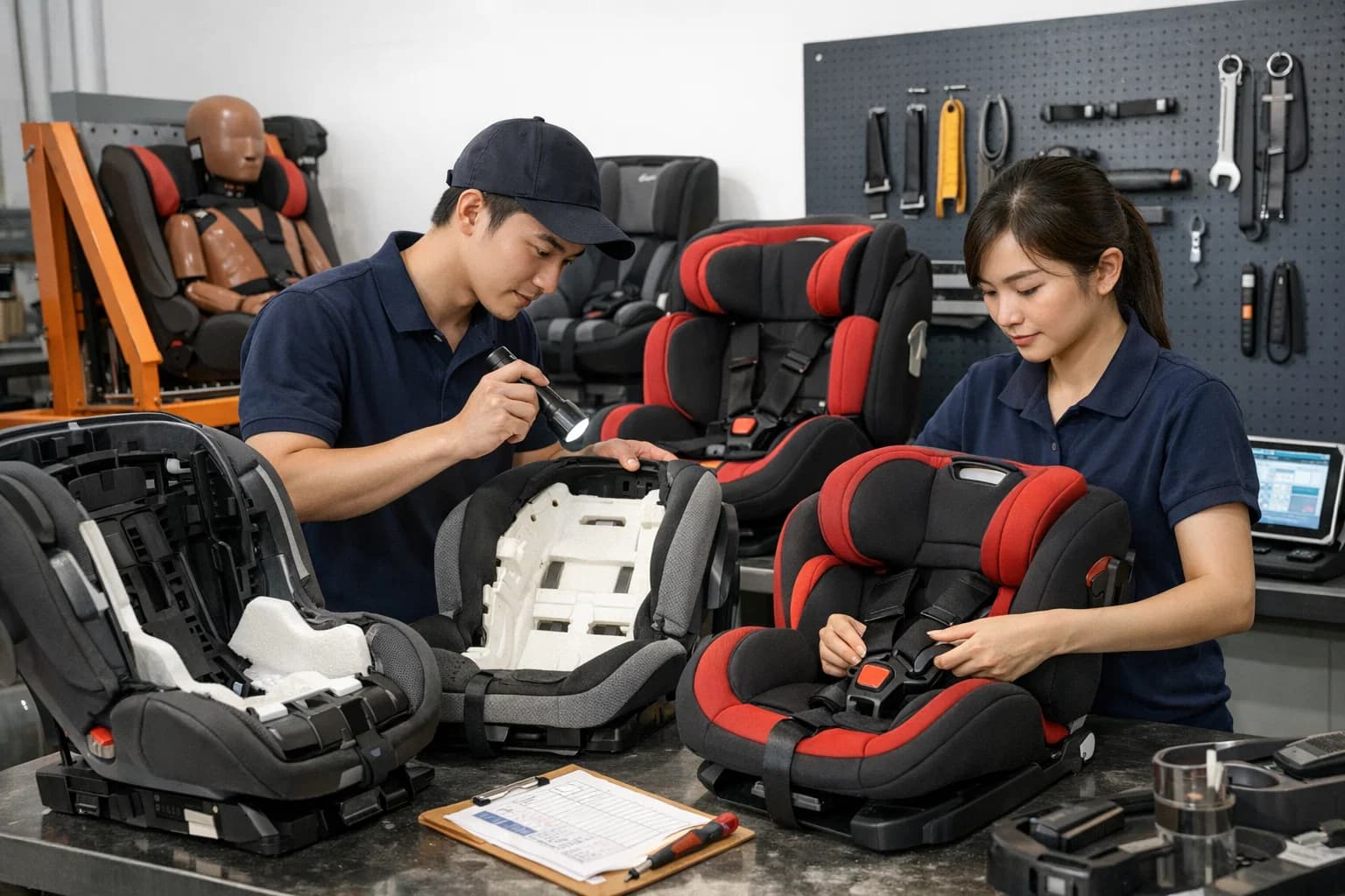 Chính sách bảo trì và kiểm tra chất lượng ghế ô tô trẻ em định kỳ tại SafeBe