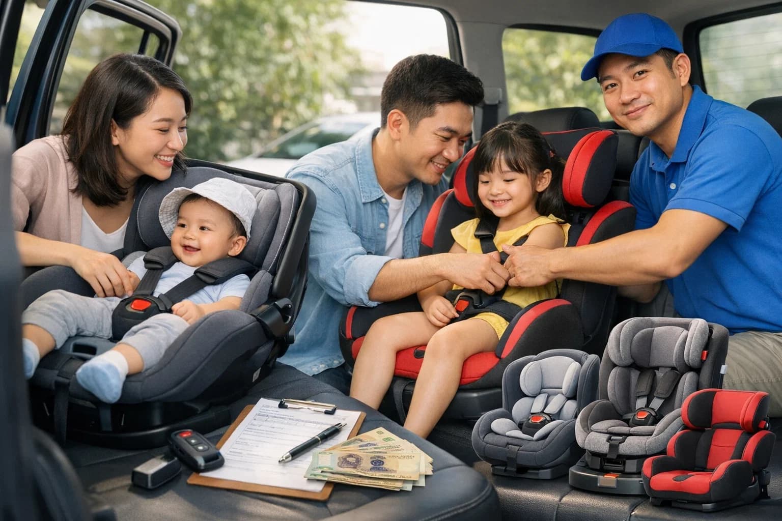 Thuê ghế ô tô đi du lịch: Bí quyết cho hành trình an toàn và nhàn tênh