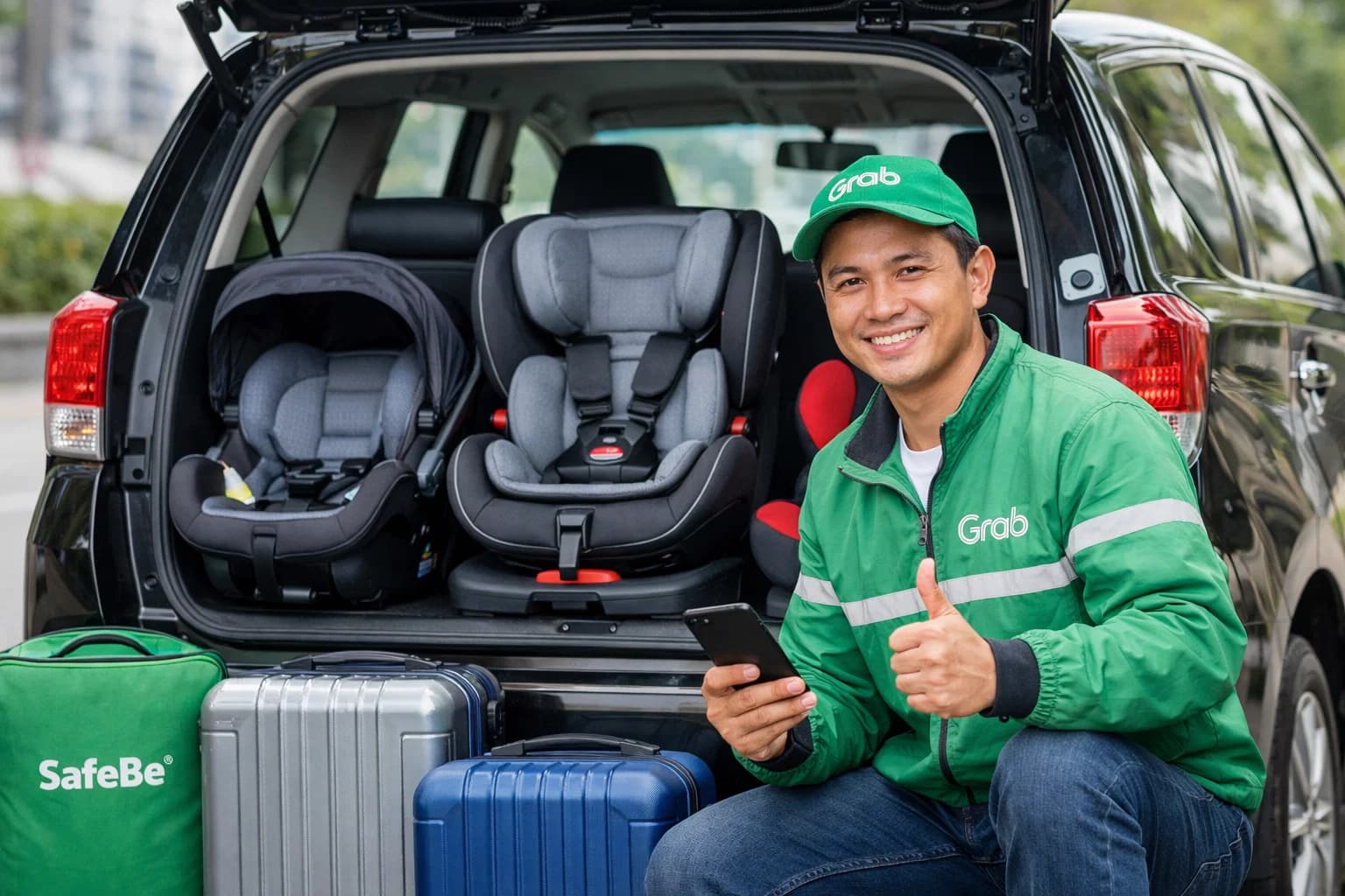 Thuê ghế ô tô cho xe dịch vụ & Grab: Giải pháp chuyên nghiệp cho các bác tài