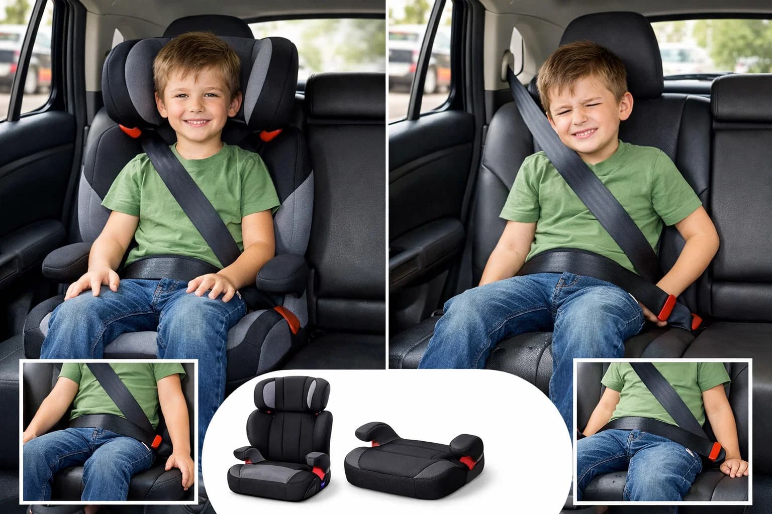 Ghế tăng cường (Booster seat) là gì? Khi nào trẻ cần chuyển sang dùng?