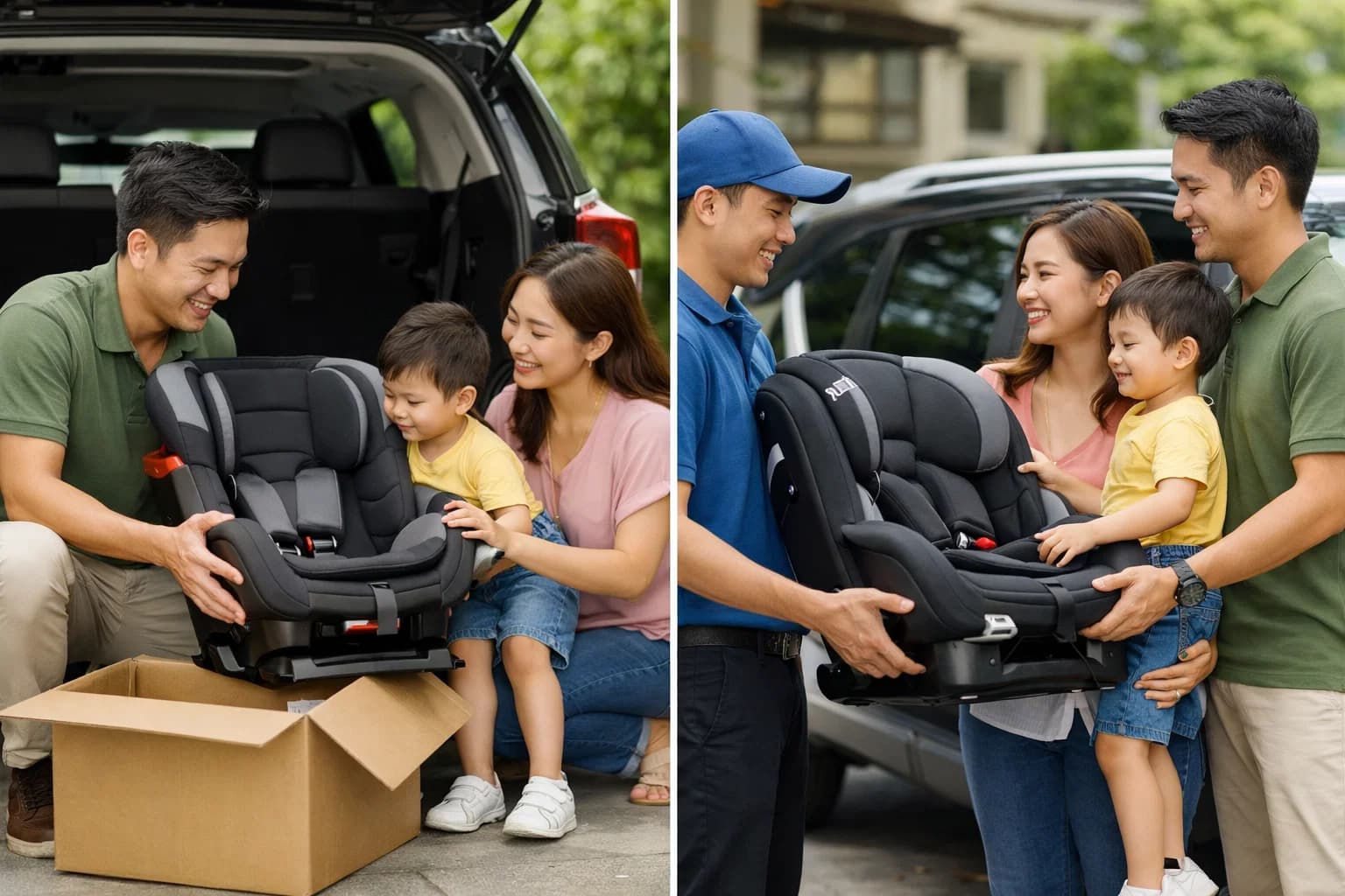 So sánh chi phí thuê và mua ghế ô tô cho chuyến du lịch 1 tuần