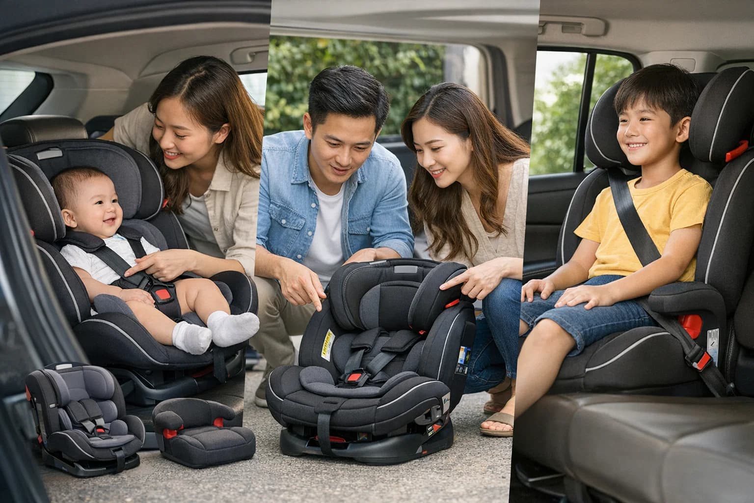 Ghế ô tô tích hợp (All-in-one) có tốt như lời đồn? Phân tích ưu và nhược điểm