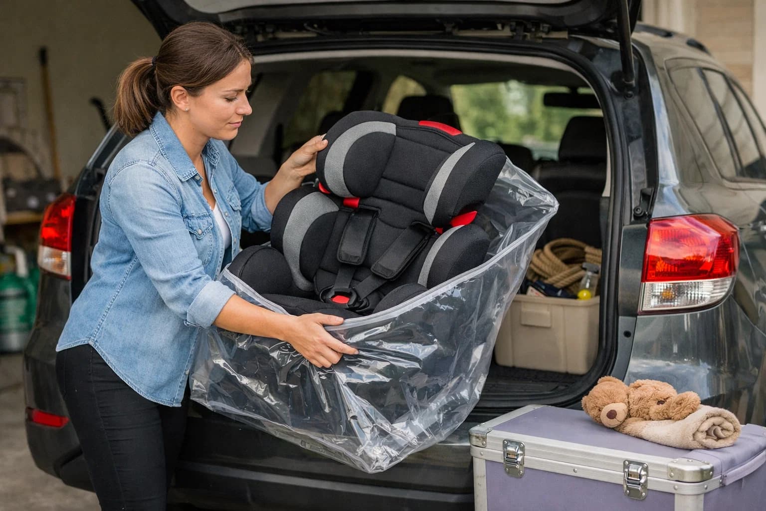 Hướng dẫn cách bảo quản ghế ô tô trẻ em khi không sử dụng bền lâu