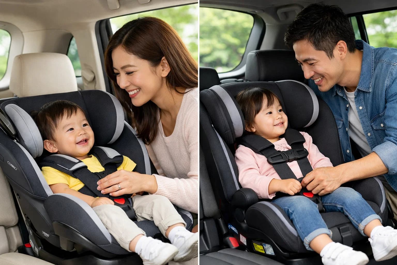 So sánh ghế ô tô Combi và Britax: Thương hiệu nào an toàn và tốt hơn?