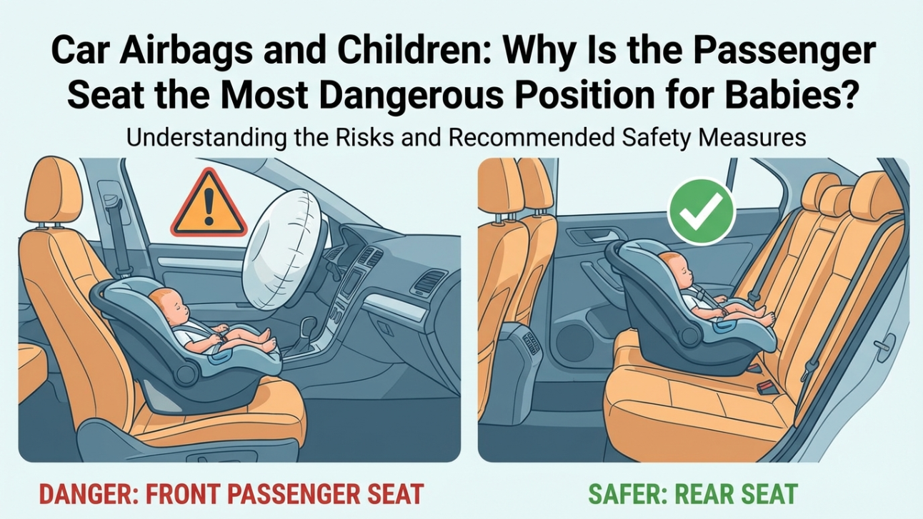 Túi Khí Ô Tô Và Trẻ Em: Tại Sao Ghế Phụ Lại Là Vị Trí Nguy Hiểm Nhất Cho Bé?
