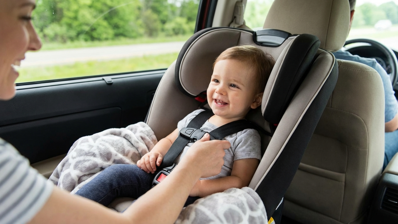 Tại Sao Chuyên Gia Khuyên Bé Nên Ngồi Quay Mặt Về Sau (Rear-facing) Càng Lâu Càng Tốt?